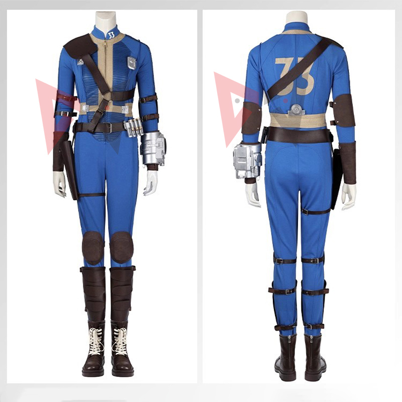Fallout Cosplay Prop - 新しいファウルティング ルーシー マクリーン コスプレ衣装 ジャンプスーツ 小道具