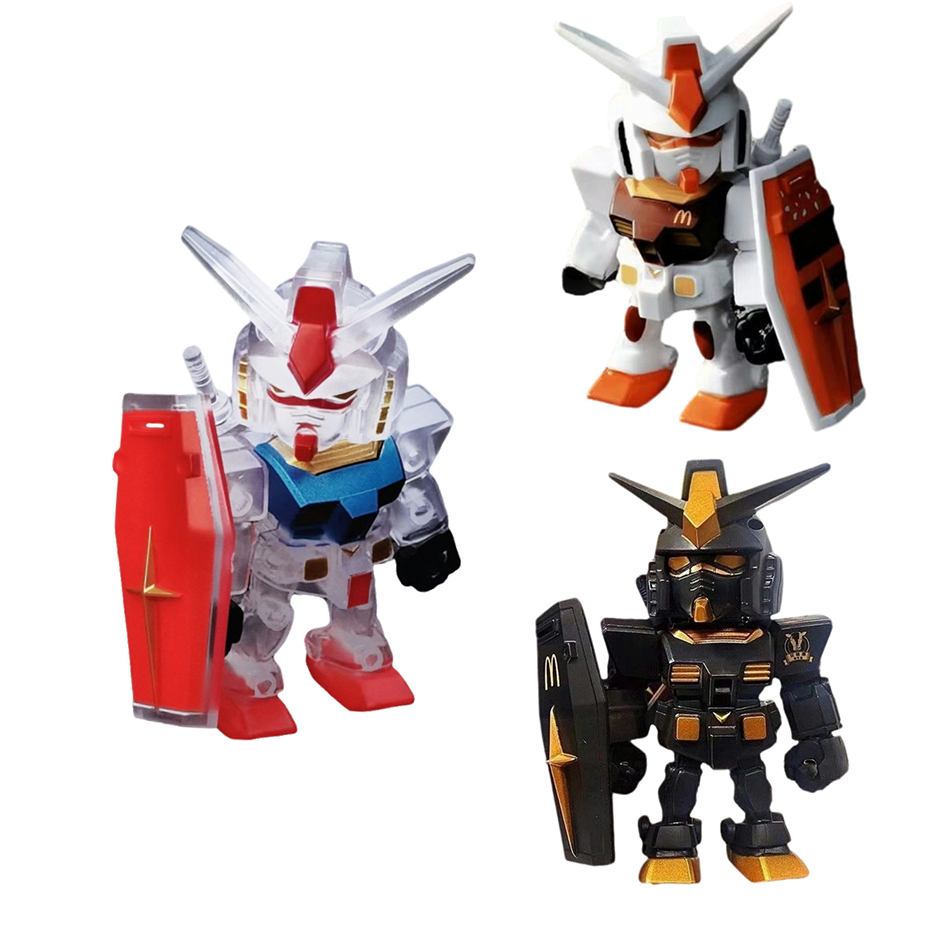 Bandai Gundam Hg - マクドナルドガンダムフィギュア,qmsv,Rx-78-2,ver,angus mobile,pak,actie,beeldje,verzamelbaar,ロボットキット,ギフト