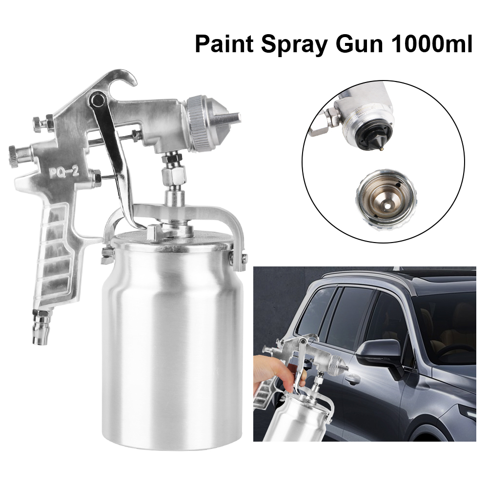 Metallic Spray Paint - PQ-2 防錆ペイントスプレーハンドルスプレーツール空気圧噴霧器シルバー 2 ミリメートルノズル HVLP スプレーペイントマシン