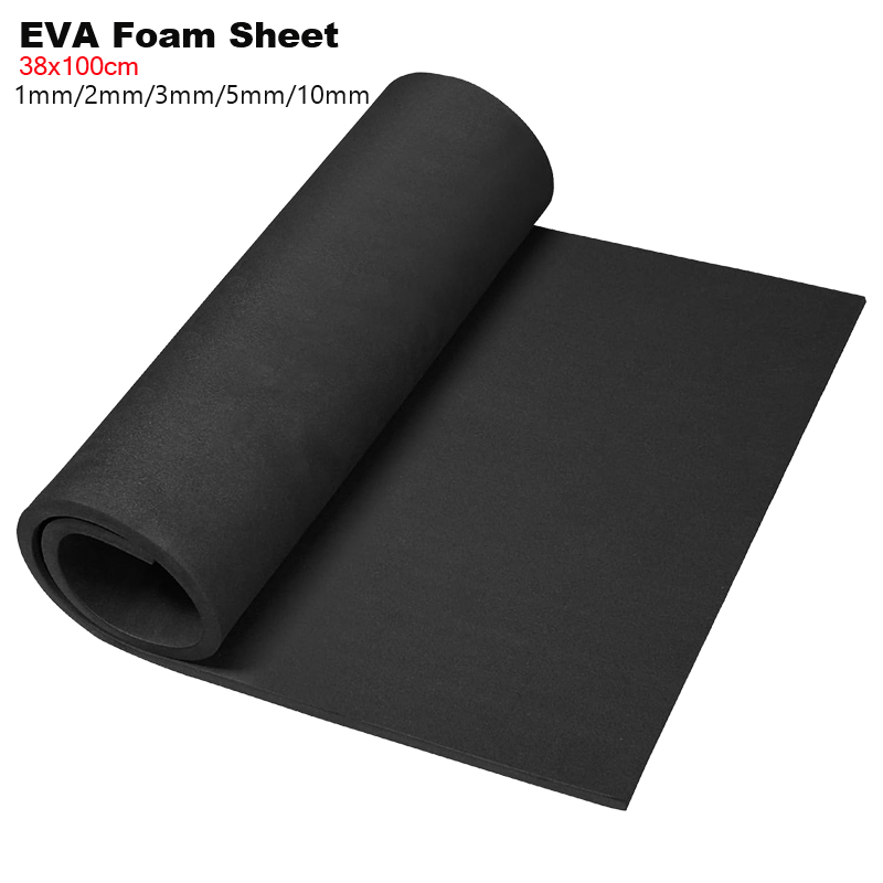 Cosplay Prop Foam Board - 1mm2mm/3mm/5mm/10mm EVAフォームシート 38x100cm 高密度ハードフォームボード コスプレアーマー小道具 DIYクラフトモデル製作用