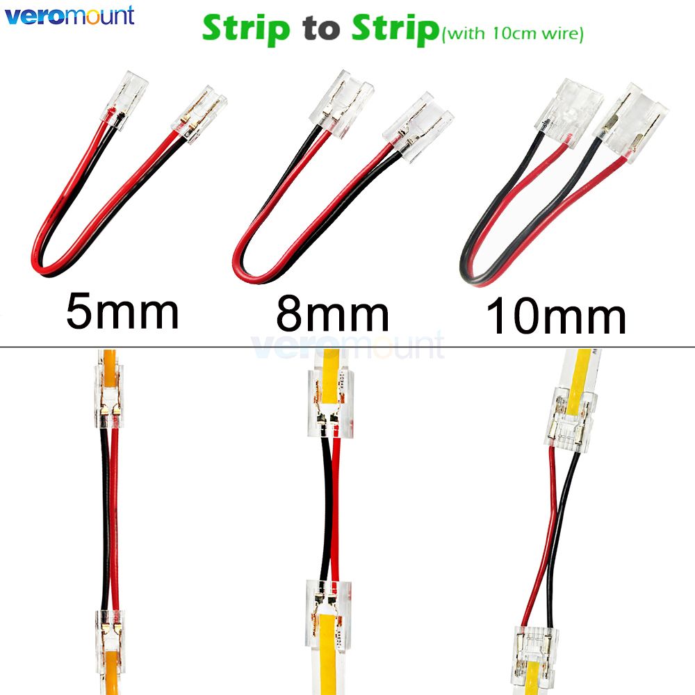 LEDストリップライト,電源アダプター,迅速な無はんだ付け, - Led El Wire のレビューと価格