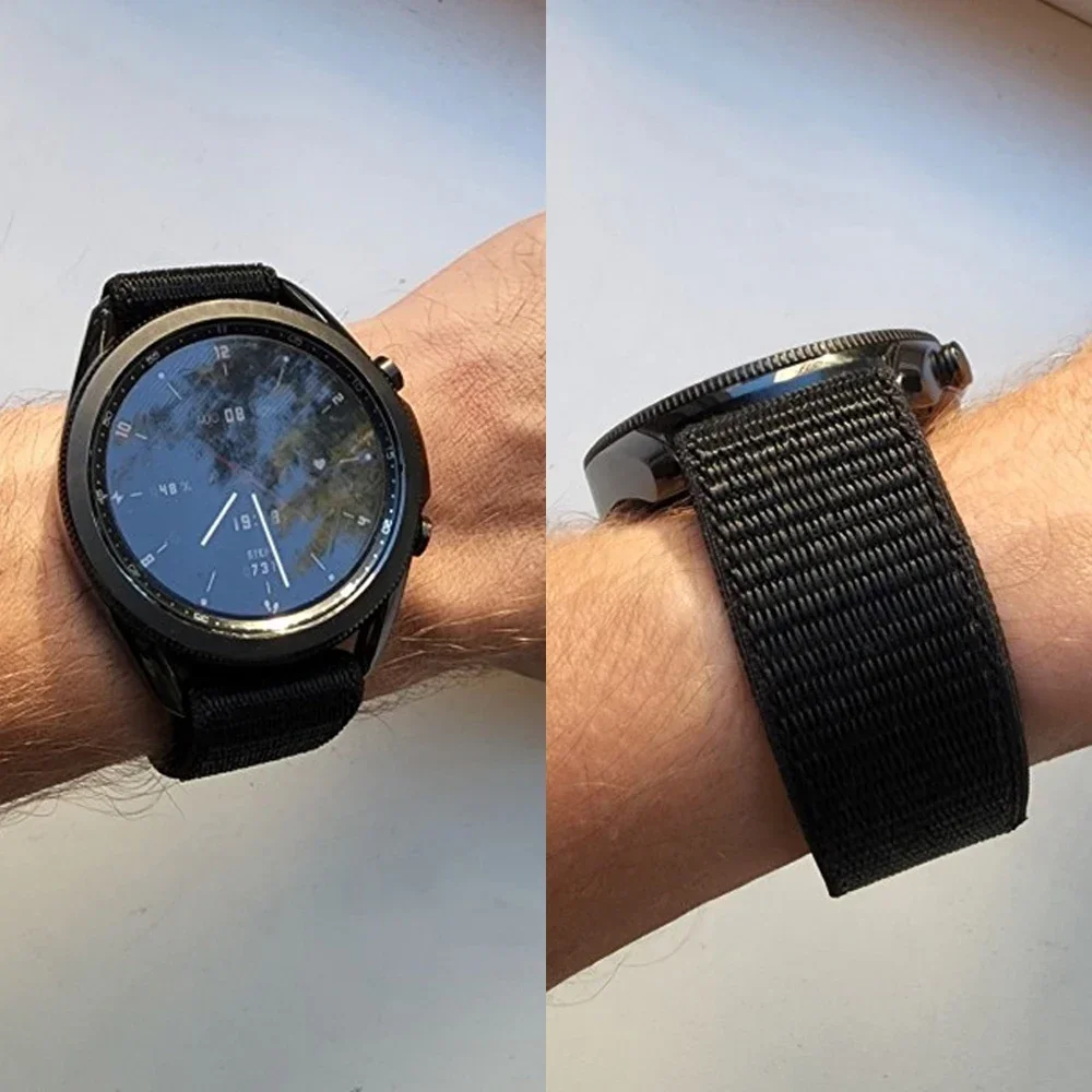 26mm 22mm フックループナイロンストラップ ガーミン - Velcro Hook Loop のレビューと価格