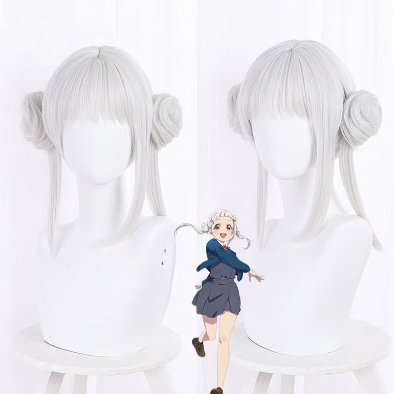 アニメキャラクター嵐千里ウィッグ長いもみあげ付きヘアバンクリ - Wig Fiber Net のレビューと価格
