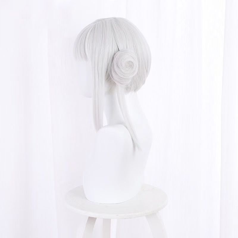 アニメキャラクター嵐千里ウィッグ長いもみあげ付きヘアバンクリ - Wig Fiber Net のレビューと価格