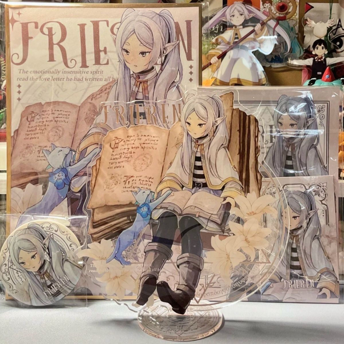 フリーレン：ビヨンド・ジャーニーズ・エンド アクリルスタンド - Acrylic Cosplay Prop のレビューと価格