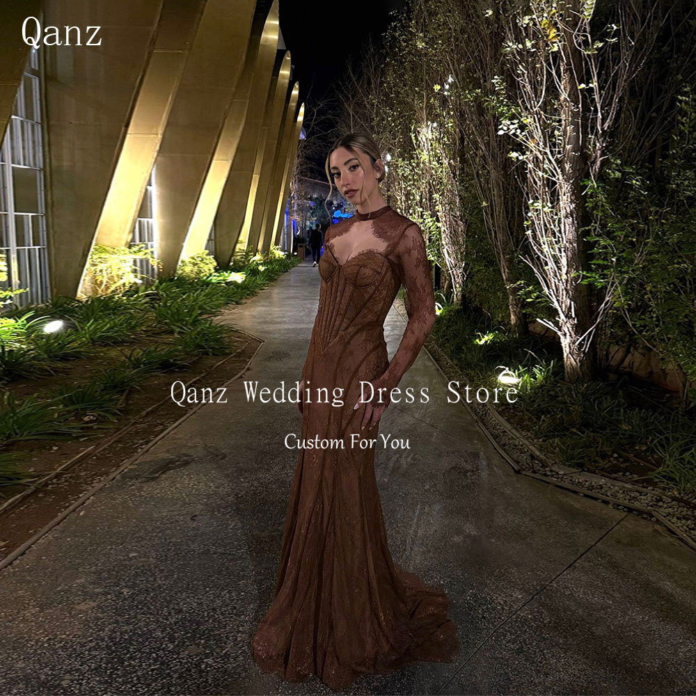 Qanz マーメイドイブニングドレス高級ジャケット長袖レース - Briar Cosplay Prop のレビューと価格