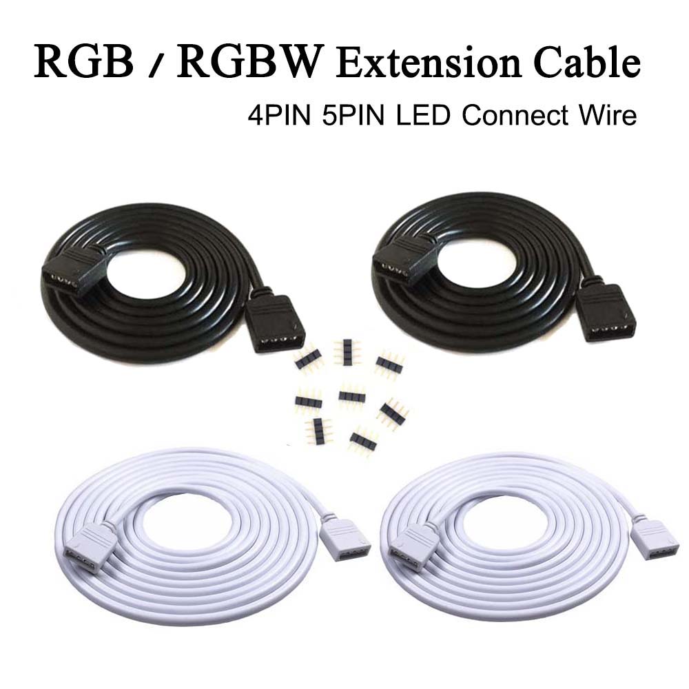 LEDストリップライト用延長電源ケーブル,白,黒,rgb,r - Led El Wire のレビューと価格