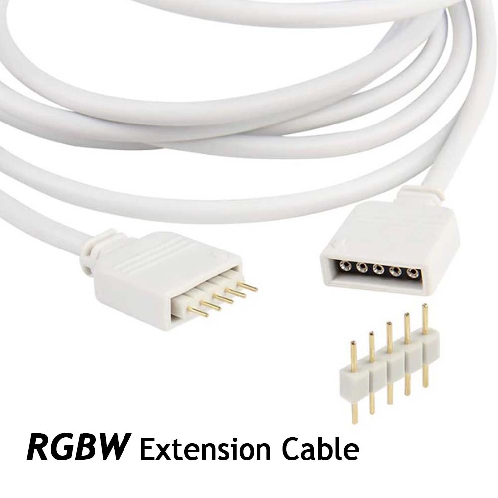 LEDストリップライト用延長電源ケーブル,白,黒,rgb,r - Led El Wire のレビューと価格