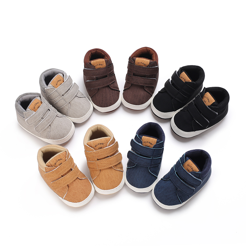 春の新作ベビーシューズ 小さいスニーカー ベビーソフトソール - Velcro Hook Loop のレビューと価格