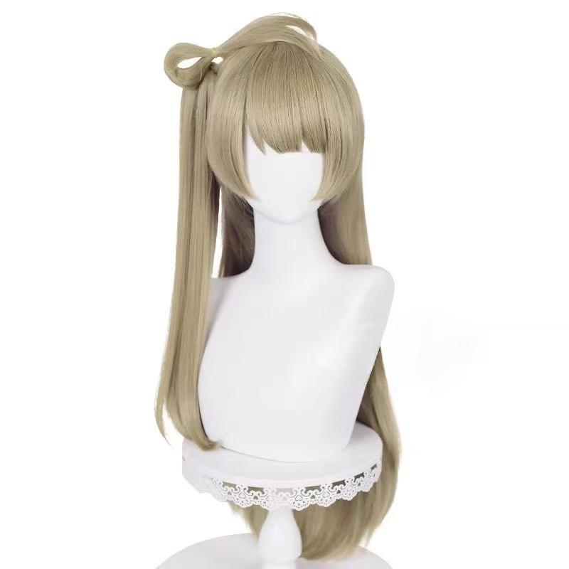 南ことりコスプレウィッグストレートヘアタイガーマウスクリップ - Wig Fiber Net のレビューと価格