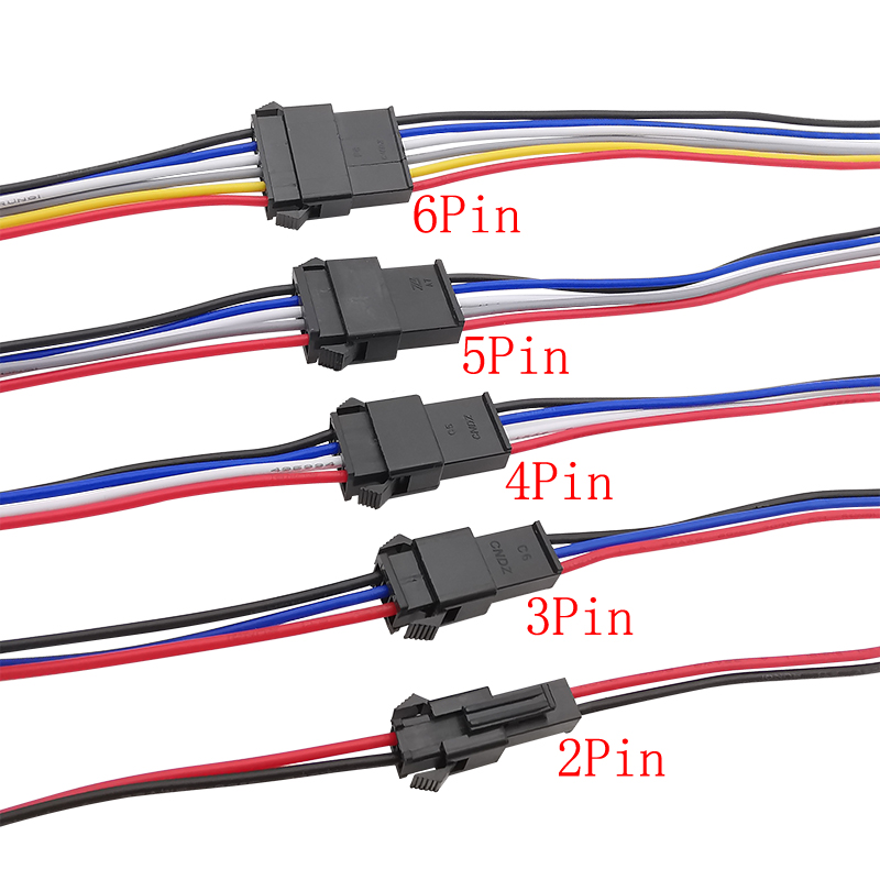 Jst-LEDケーブルコネクタ,オスとメスのプラグ,日曜大工 - Led El Wire のレビューと価格
