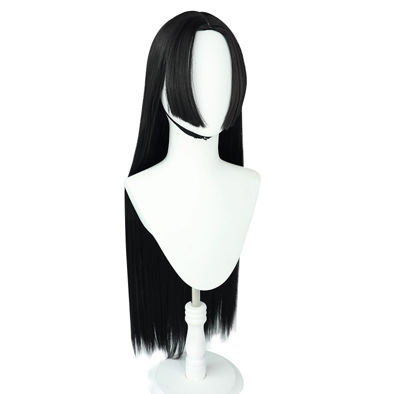 アニメボア・ハンコックコスプレウィッグロングストレート黒髪ロ - Wig Fiber Net のレビューと価格