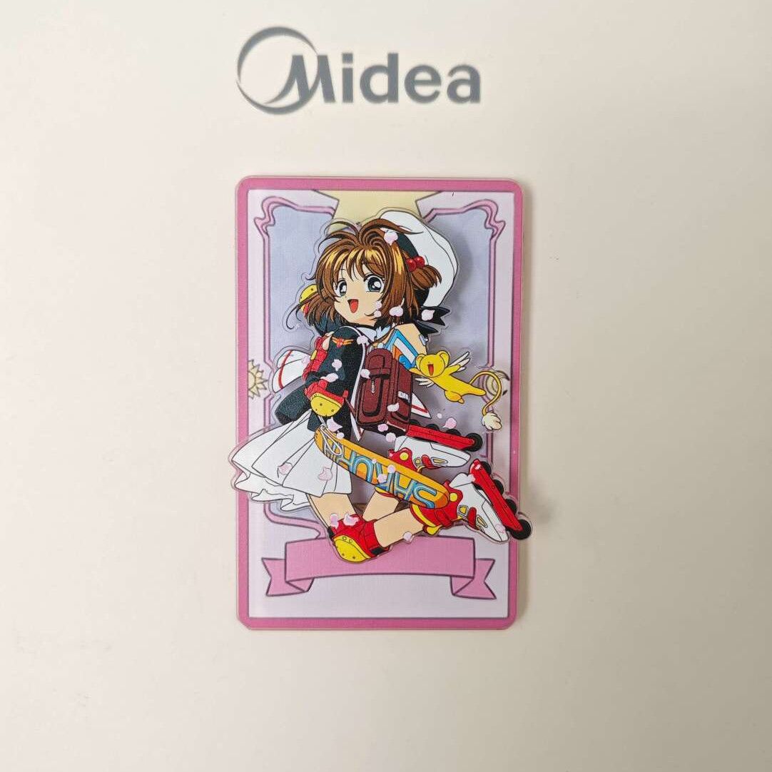 魔法少女スピニング冷蔵庫マグネット、クリエイティブキューブ、 - Cosplay Prop Diy のレビューと価格