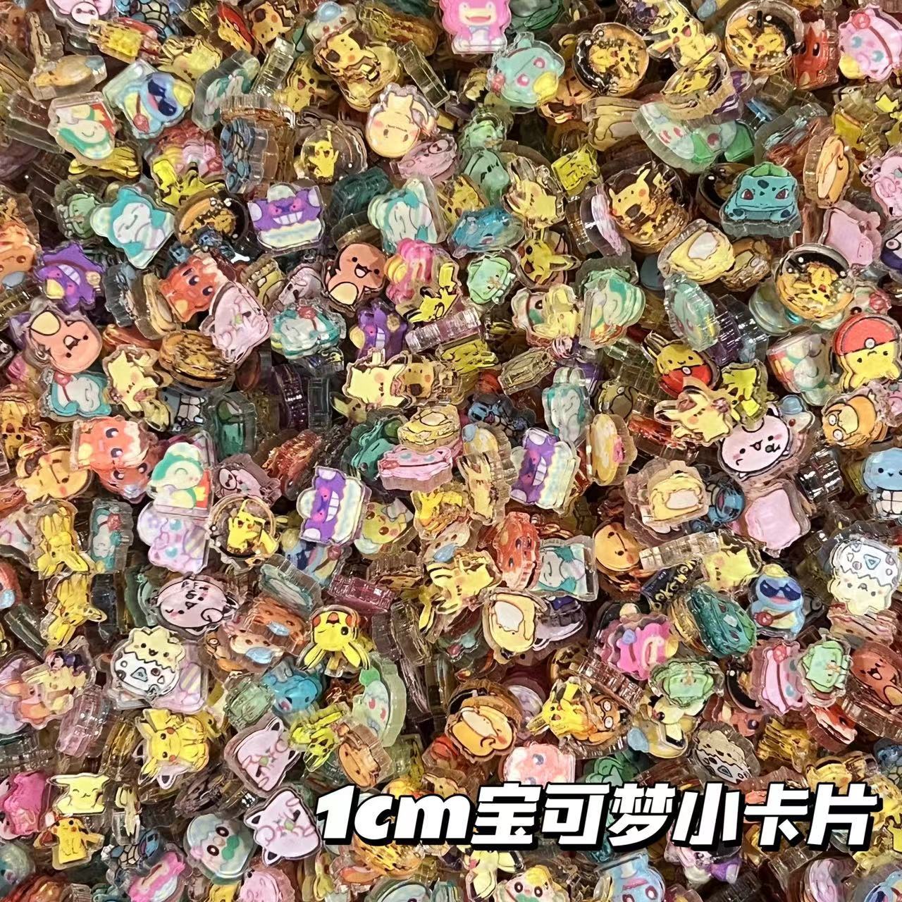 1cm 2cm ポケモン 小さなアクリルピース DIY ハン - Acrylic Cosplay Prop のレビューと価格