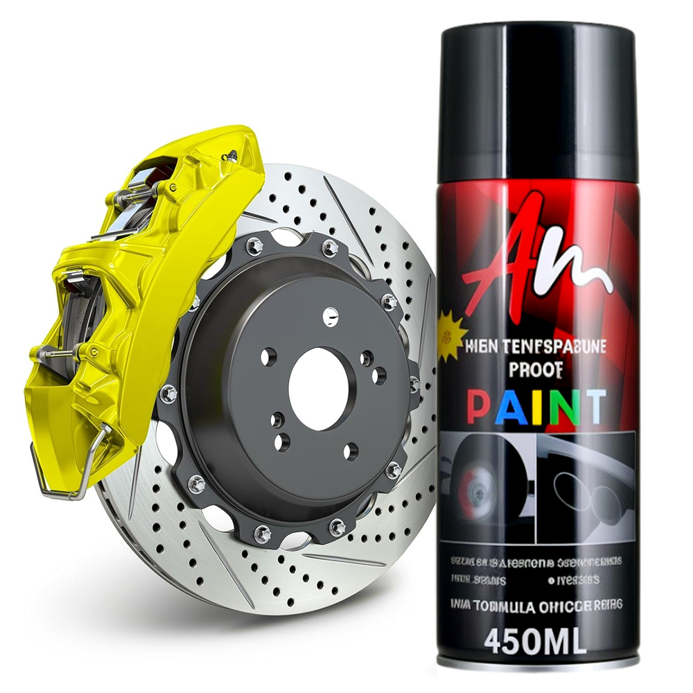 DIY ブレーキキャリパーペイント 2K エアゾールスプレー - Metallic Spray Paint のレビューと価格