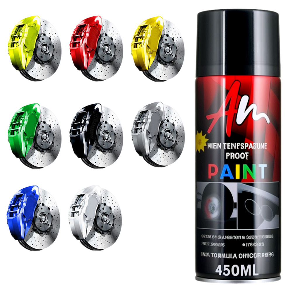 DIY ブレーキキャリパーペイント 2K エアゾールスプレー - Metallic Spray Paint のレビューと価格