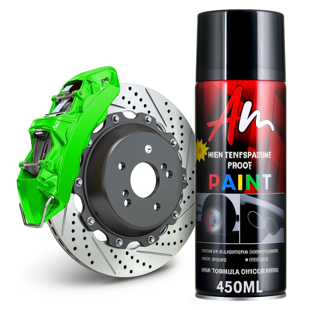 DIY ブレーキキャリパーペイント 2K エアゾールスプレー - Metallic Spray Paint のレビューと価格
