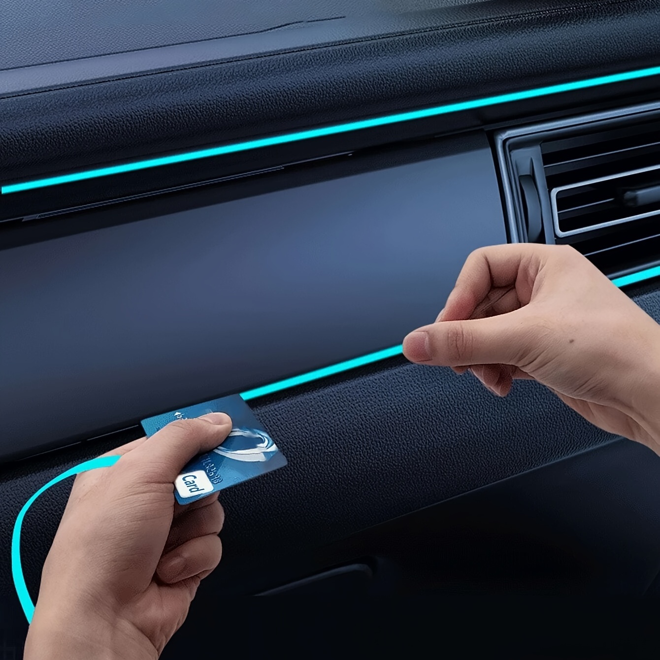 ダッシュボード用LEDアンビエントランプ,装飾ライト,車のイ - Led El Wire のレビューと価格